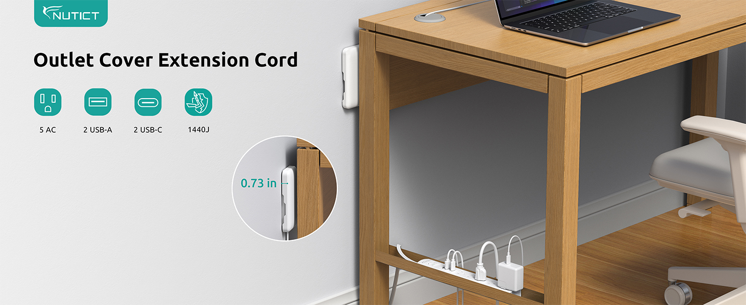 outlet cover extension cord