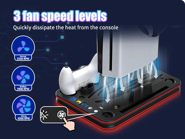 PS5 Slim Cooling Stand