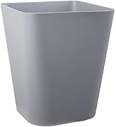 rejomiik Small Trash Can, 1.6 Gallon Plastic Slim Waste Basket Garbage Can Container Bin for Bath...