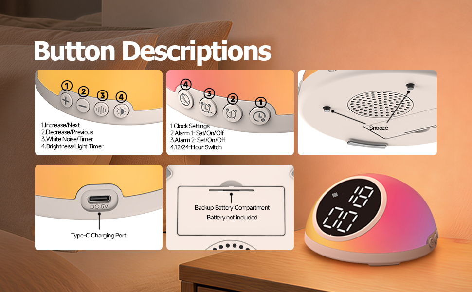 alarm clocks for bedrooms