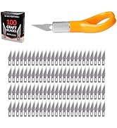 WA Portman Finger Tip Knife Set - Ergonomic Finger Blade Craft Knife Kit with 100 #11 Replacement...