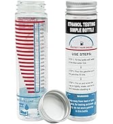 LUCKLYJONE E85 Tester Kit, Reusable Ethanol Test Kit, Wide Mouth Fuel Test Bottle, Gasoline Super...