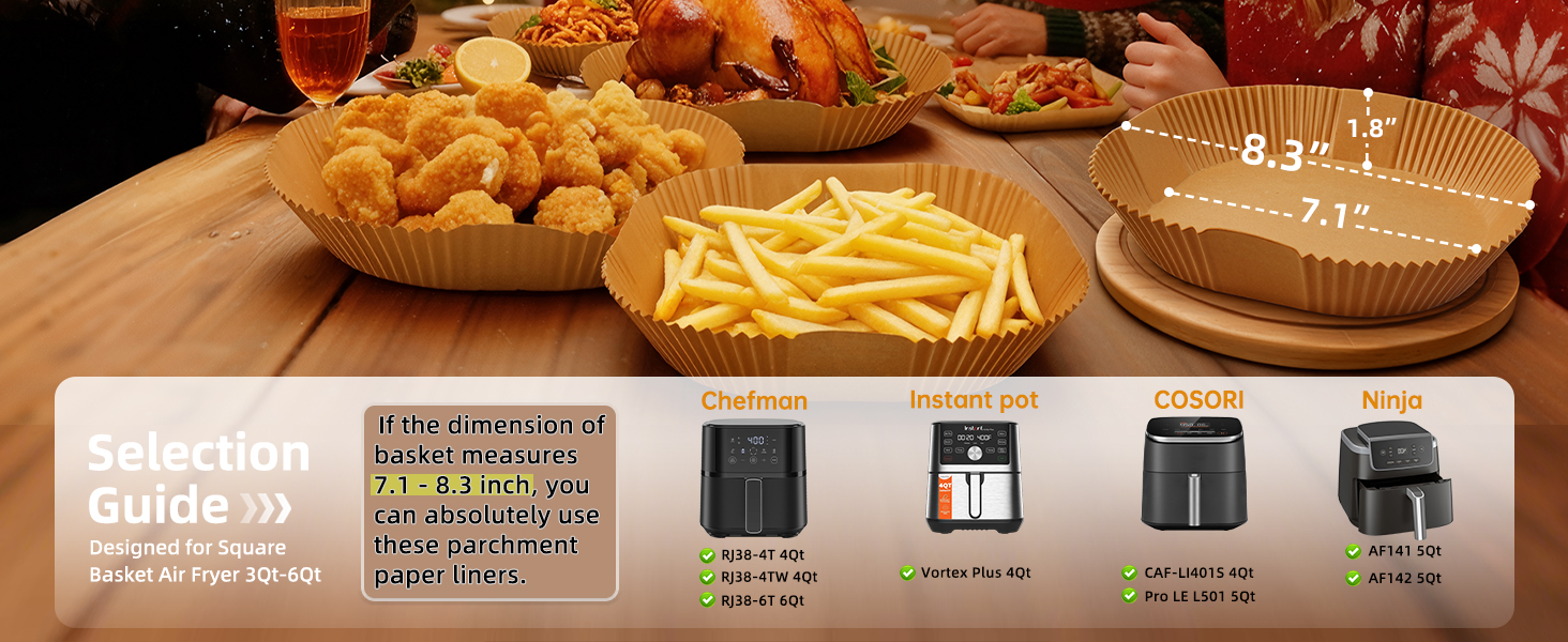 air fryer liners