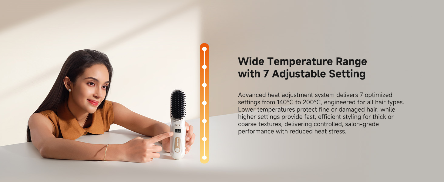 hair straightener brush