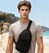MAXTOP Small Crossbody Bags for Women Men Lightweight Sling Chest Bag waist Packs for Casual Outd...