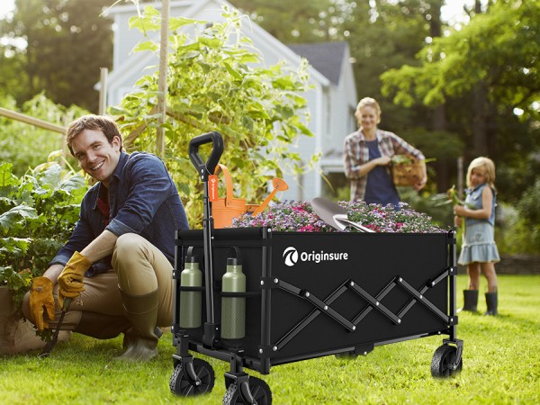 great for moving items or even outdoors when planting or gardening