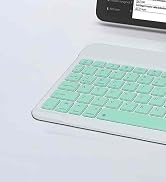 Wireless Keyboard and Mouse, Ultra-Slim Rechargeable Bluetooth Keyboard Mouse Combo,Cute Small Po...