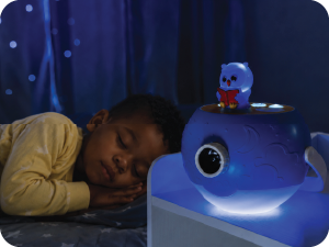 Projector with nightlight