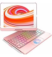 Touchpad Keyboard Case for iPad 9th Generation 10.2", iPad 9th/8th/7th Gen Case with Keyboard, Mu...