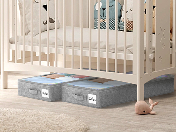 Under crib storage