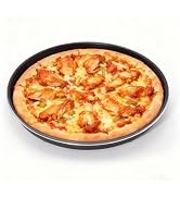 mico dingker 10.71 Inch Microwave Crisper Pan – Universal Browning Plate for Reheating Frozen Piz...