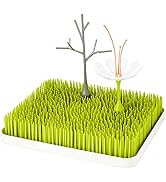 Boon Lawn Countertop Baby Bottle Drying Rack Bundle - Includes Lawn, Twig, and Stem Baby Accessor...
