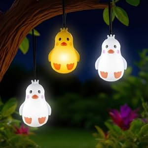 Solar Penguin Ambient Light (Dual Effortless Installation)
