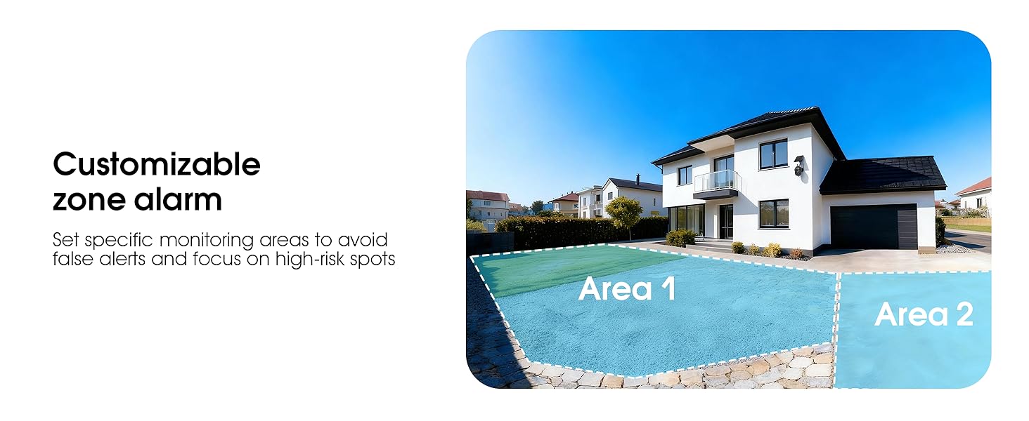 Customizable zone alarm