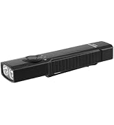 ThruNite Defender Flat EDC Flashlight, 1600LM White LED, Green Beam & UV 365nm Blacklight, USB-C ...