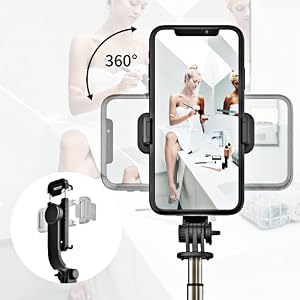 cell phone selfie stick tripod
