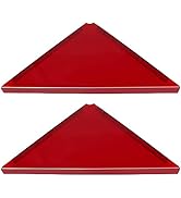 evron Acrylic Corner Mounting Shelf,Corner Shelves Waterproof for Bathroom Storage,Easy to Instal...