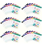 Krijuess 42 Pcs Pill Pouch Bags Zippered for Travel, Reusable Pill Pouch for Medicine, Small Zipl...