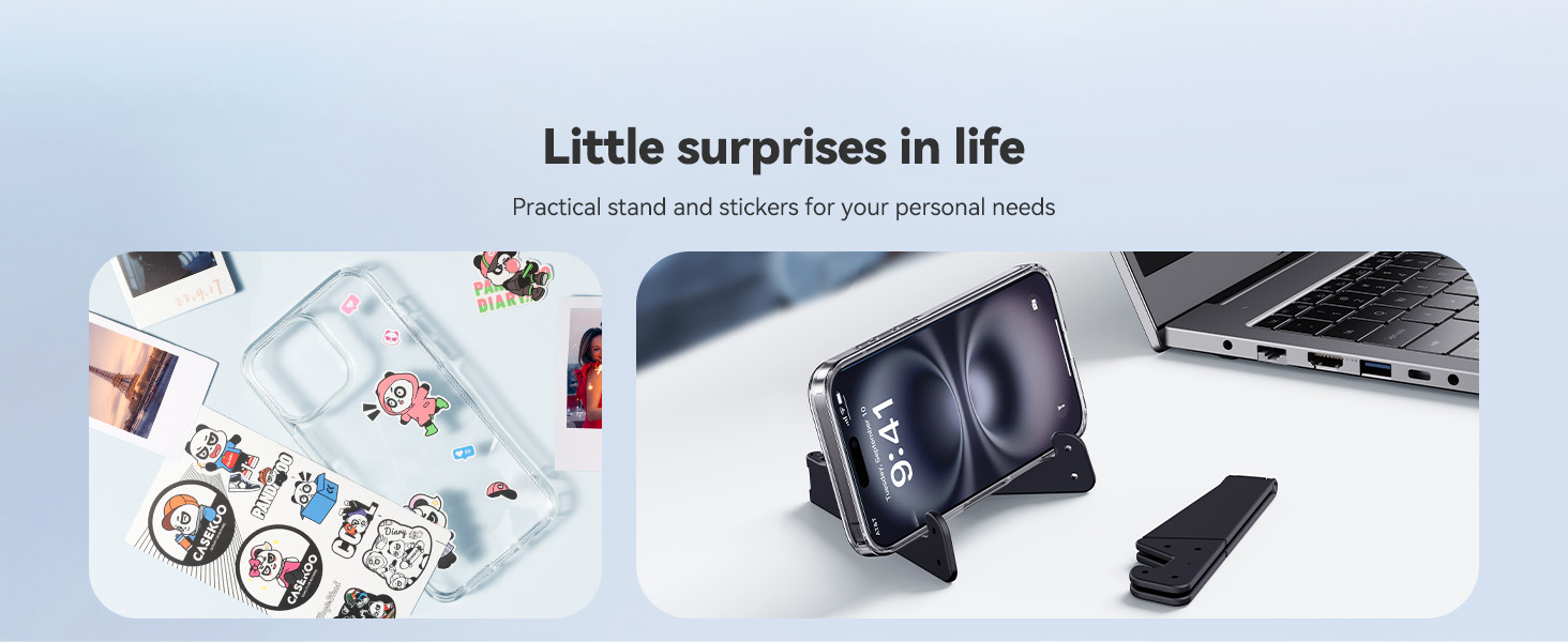 iphone 16 pro max case stand and stikers