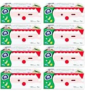Vinda 3-Ply Ultra Care Facial Tissues, Cute Edition–Festive Holiday Boxes, 130 Tissues/Box, 8 Fla...