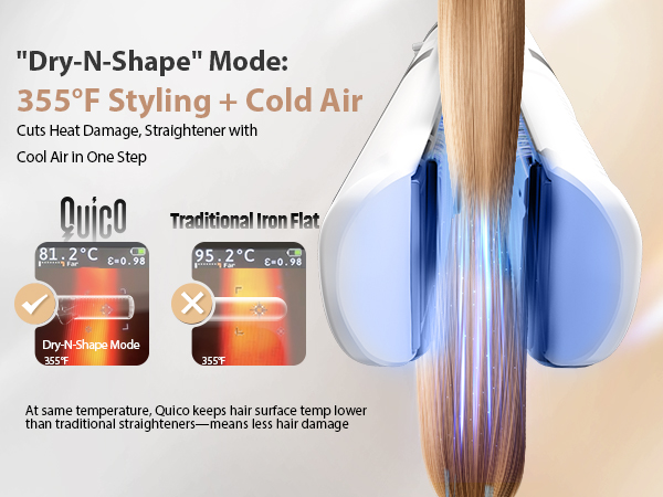 hair dryer straightener