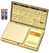 GRAM PRES Digital Pocket Scale 300g/0.01g Accuracy,Small Jewelry Coin Powder Scales Digital Weigh...