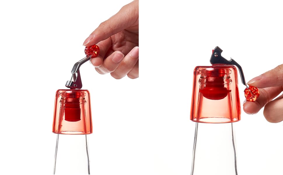 One-Press Operation | Fits Most Standard Wine Bottles