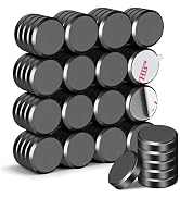 DIYMAG Strong Magnets 70Pcs 0.6x0.12Inch Fridge Refrigerator Magnet for Crafts with Adhesive Back...