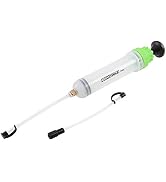 OEMTOOLS 25443 Deluxe Manual Fluid Extractor – Automotive Oil Extractor Machine for Power Steerin...