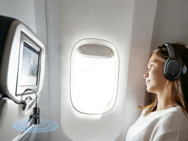 airplane bluetooth adapter for headphones
