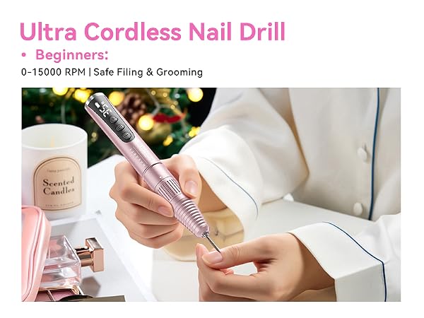 Rechargeable Nail Drill
