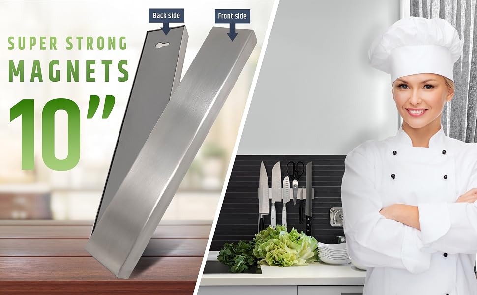 10 inch magnetic knife holder