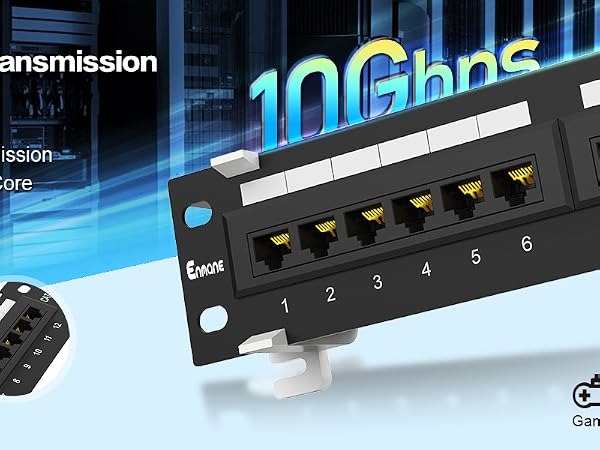 12port network patch panel