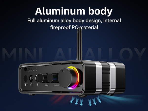 bluetooth receiver;audio amplifier
