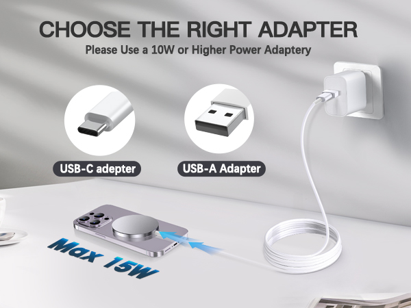 Max 15W Fast Magnetic Charger