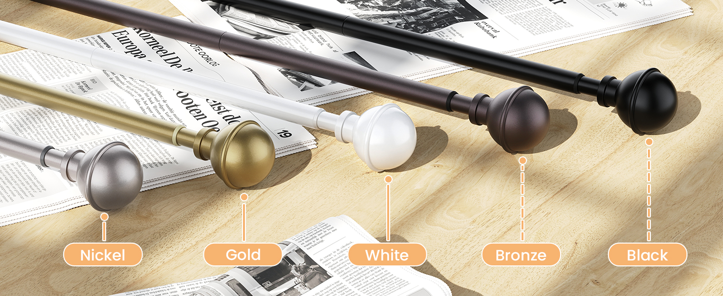 curtain rod no drilling