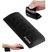 i-Rocks Memory Foam Mouse Wrist Rest - Pain-Reducing Wrist Rest for Mouse - Non-Slip Rubber Base ...