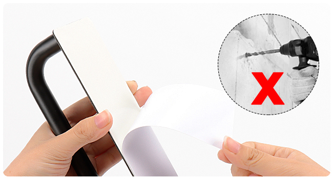 Self Adhesive Hand Towel Holder