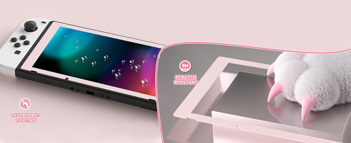 Tempered Glass Screen Protector for Nintendo Switch