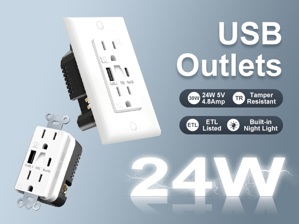 USB OUTLETS