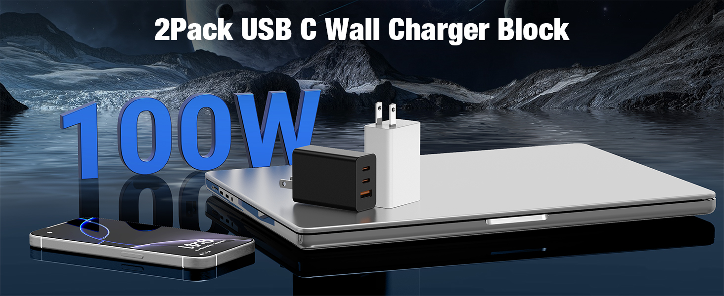 USB C Wall Charger Block