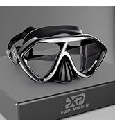Scuba Diving Mask for Adults - Premium Anti-Fog Snorkeling Mask Comfortable & Leak-Proof Swim Gog...
