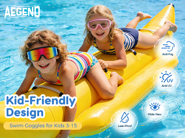 Child Swim Goggles Kids