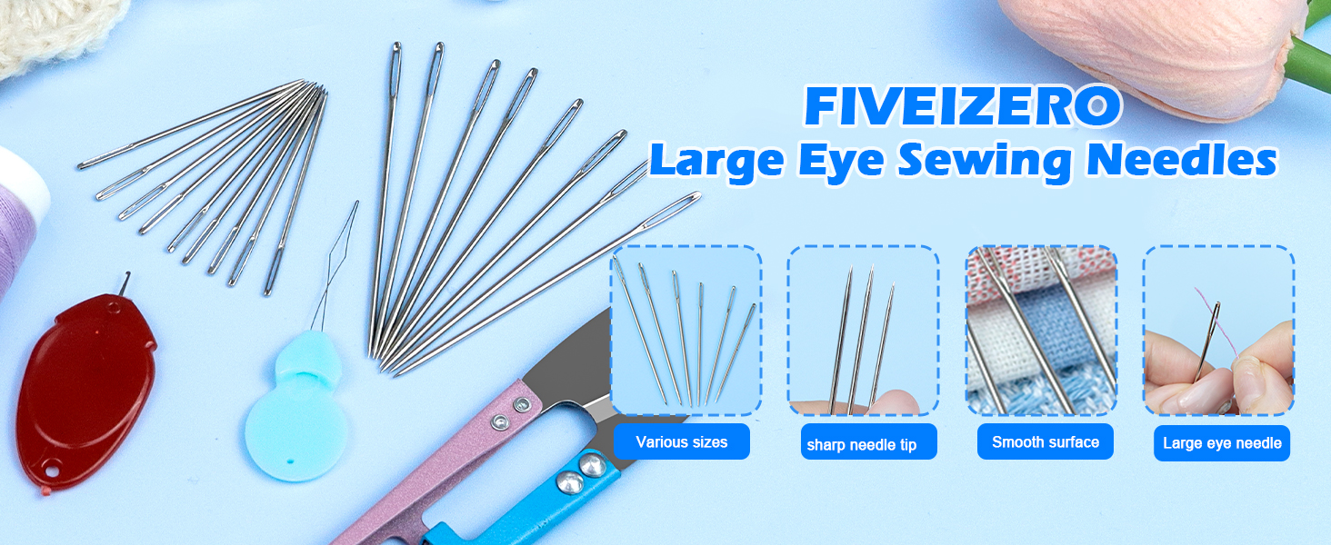 large eye needles