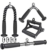 Kipika Tricep Pull Down Attachment, Cable Machine Accessories for Home Gym, Cable Machine Attachm...