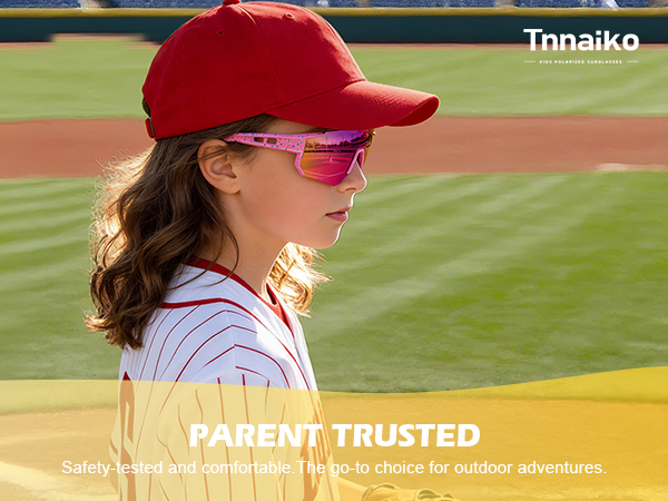 Kids Baseball Sunglasses for Boys Girls
