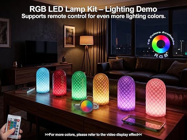 RGB LED Lamp Kit