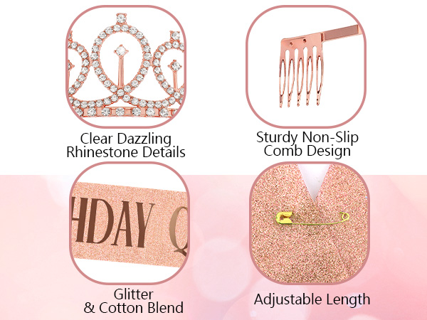crown and sash for women