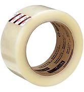 3M Scotch 371 Industrial-Grade Packing Tape, Clear, 48 mm x 100 m, High Performance Sealing Tape ...