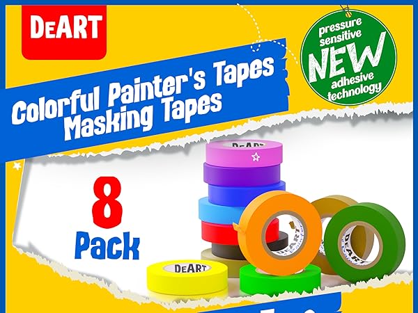 paper tape colored masking tape colored tape painters tape kids tape colorful tape